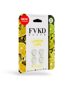 FVKD Seven 7OH Kratom Extract Tablets Lemon Lime 240mg – 4ct (60mg/tab)